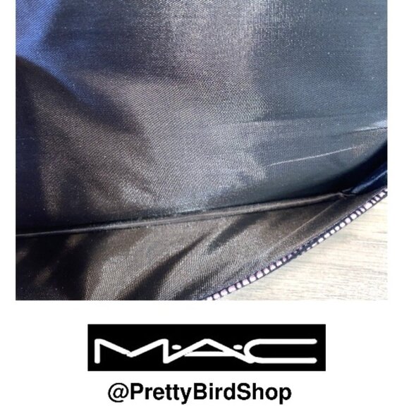 Last one! MAC clutch glitter pink makeup case brush bag NEW Limited Edition - Picture 7 of 8